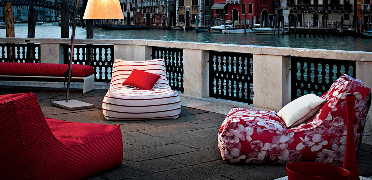 Zoe Armchair and pouf by Verzelloni: designers Lievore Altherr Molina